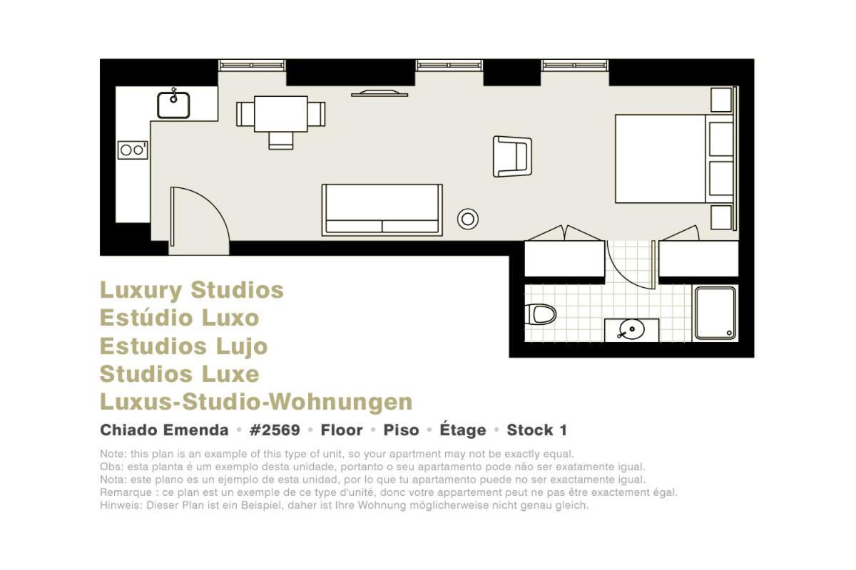 Lisbon Serviced Apartments - Chiado Emenda Luaran gambar