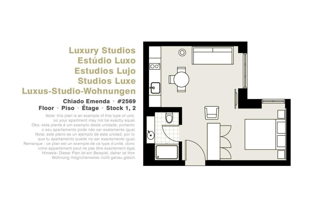 Lisbon Serviced Apartments - Chiado Emenda Luaran gambar