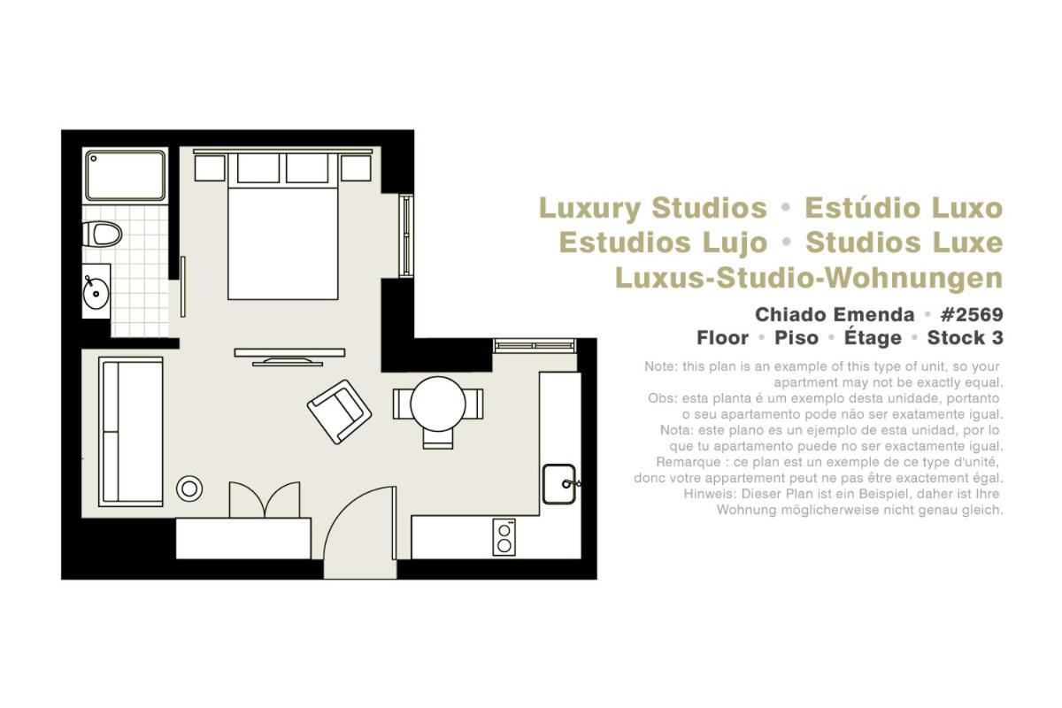 Lisbon Serviced Apartments - Chiado Emenda Luaran gambar