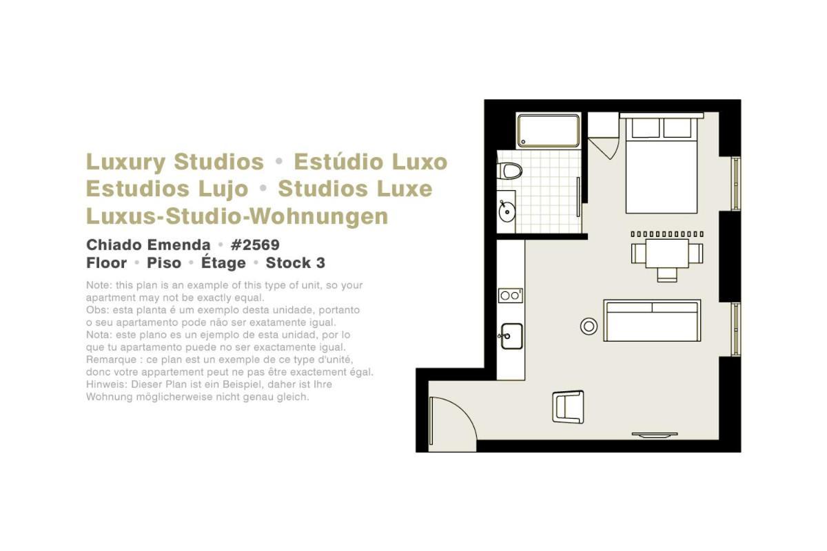 Lisbon Serviced Apartments - Chiado Emenda Luaran gambar